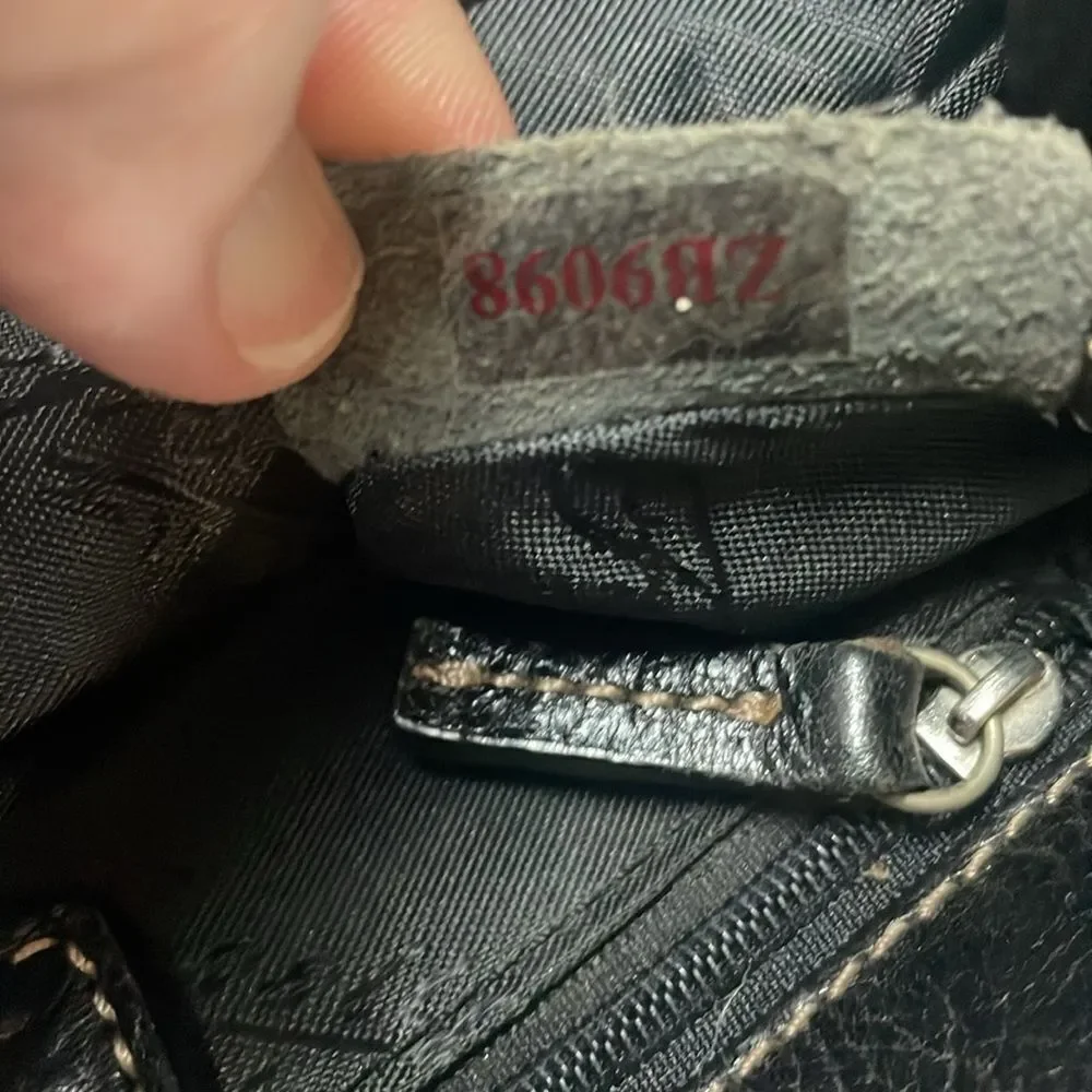 Fossil Black Leather Shoulder Bag - Picture 8 of 14